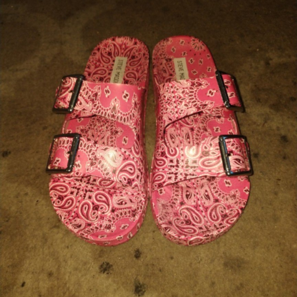 Pink Steve Madden Sandals
